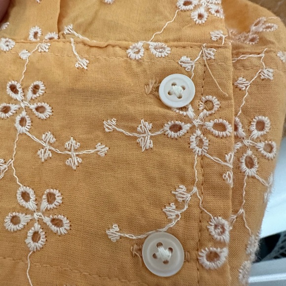 Candace Cameron Bure Regular Button-Front Eyelet Shirt 3X - Picture 5 of 8